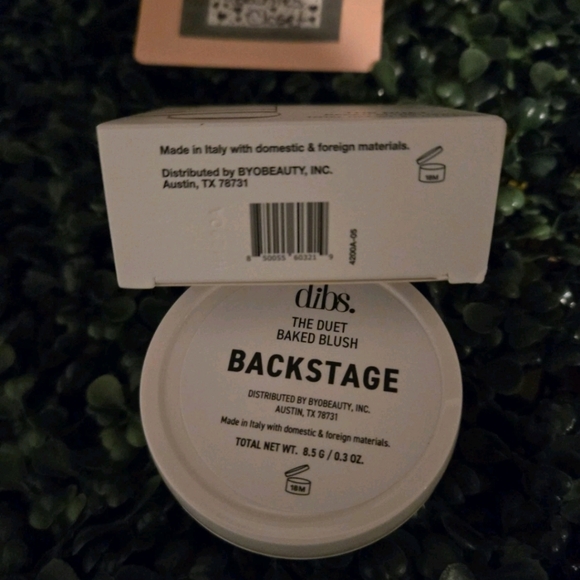 Dibs The Duet: Baked Blush Duo ~ Backstage ~ NIB.MSRP 30 Last One - Picture 3 of 5